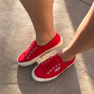 Superga Cotu Classic Red Sneakers
